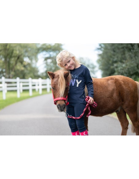 Aymee-Langarm-Polo-Shirt- HKM Kids