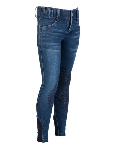 Pantalon Aymee Denim basanes en silicone HKM Kids