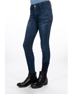 Pantalon Aymee Denim basanes en silicone HKM Kids 2
