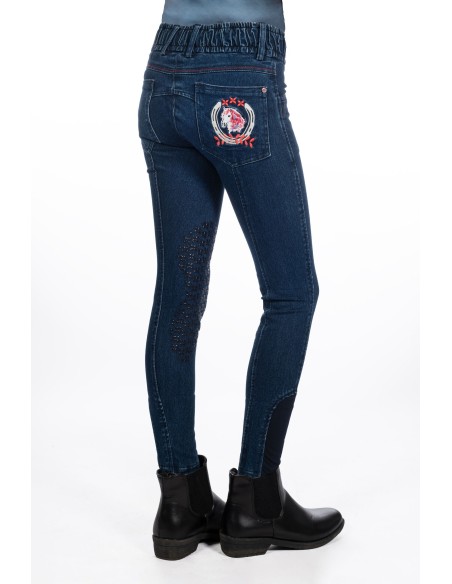 Aymee-Jeanshose mit Silikon-Einsätzen HKM Kids