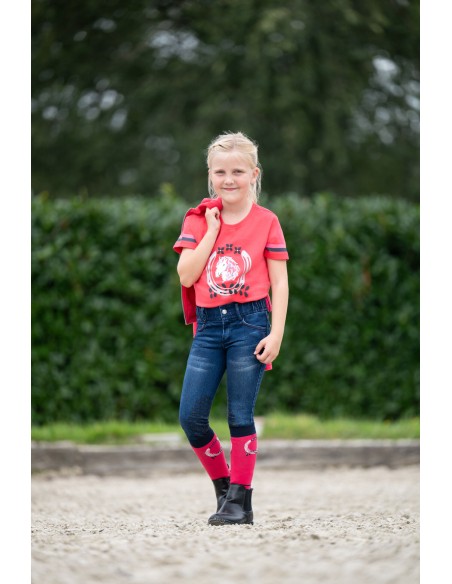 Aymee-Jeanshose mit Silikon-Einsätzen HKM Kids