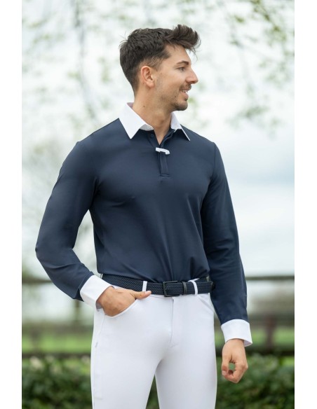 Polo de competición para hombre Davie- HKM