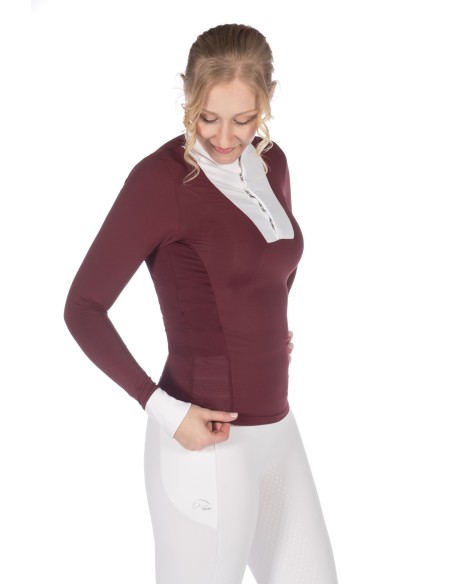 Polo de competición «Virginia» de manga larga HKM