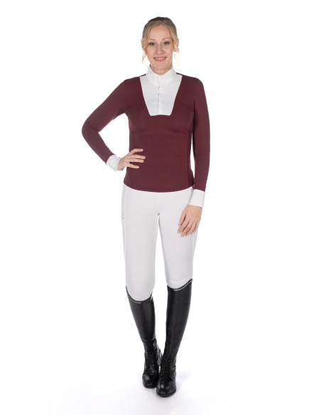 Virginia-Turn-Polohemd mit langen Ärmeln HKM