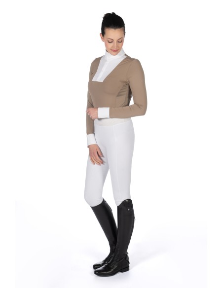 Polo de competición «Virginia» de manga larga HKM