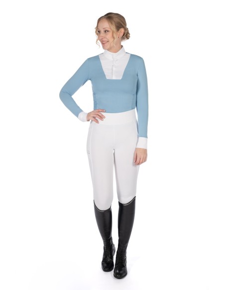 Virginia-Turn-Polohemd mit langen Ärmeln HKM