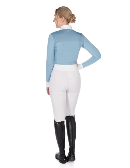 Polo de competición «Virginia» de manga larga HKM