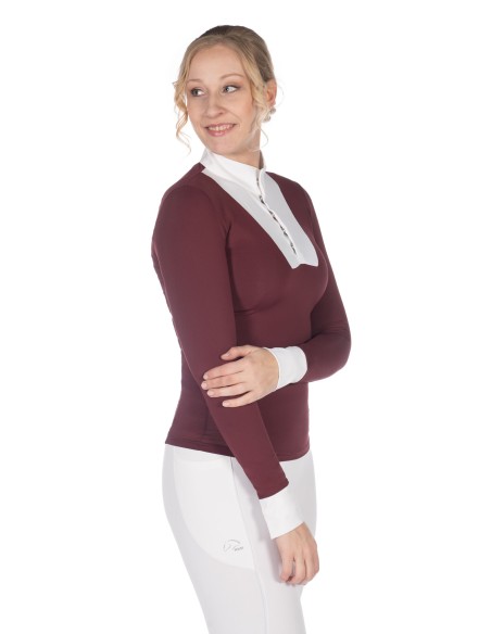 Polo de competición «Virginia» de manga larga HKM