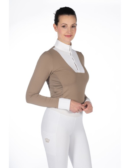 Polo de competición «Virginia» de manga larga HKM