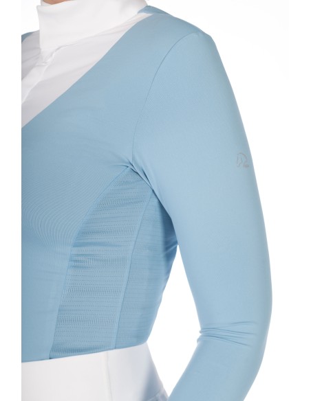 Polo de competición «Virginia» de manga larga HKM