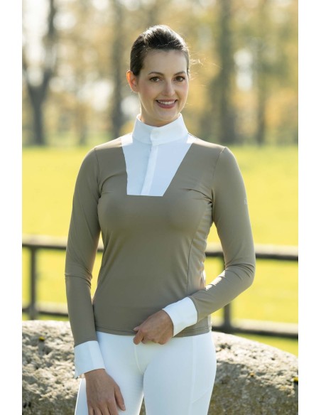 Polo de competición «Virginia» de manga larga HKM
