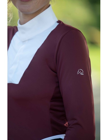 Virginia-Turn-Polohemd mit langen Ärmeln HKM