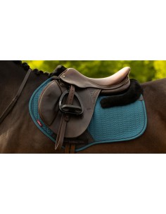 Almohadilla de silla Square Close Contact Merino+ Essence jungle LeMieux 2