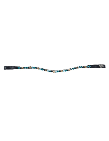 Frontal droit avec strass et surpiqûres ton sur ton compatible HFI sauf certains modèles HFI