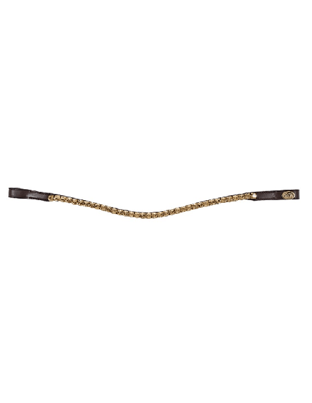 Frontal droit avec strass et surpiqûres ton sur ton compatible HFI sauf certains modèles HFI