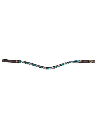 Frontal droit avec strass et surpiqûres ton sur ton compatible HFI sauf certains modèles HFI