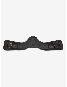 Sangle de dressage Gel-Tek anatomique noire LeMieux
