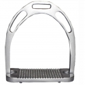 Etriers aluminium profil 5 étoiles DMH Equitation Argent