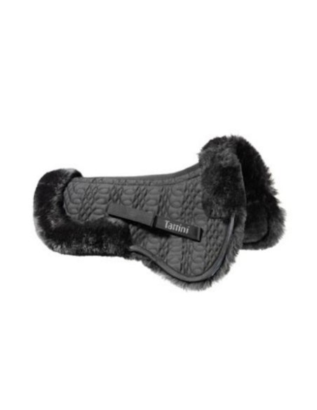 Tattini Amortisseur De Dos luxe mouton véritable Noir