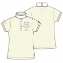 HV Polo Shirt Garuda HV-Polo Ivoire