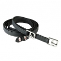 Horze etrivières en cuir luxe145 et 160 Noir