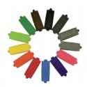 Semelles pour étriers Compositi Premium Composite couleur Framboise