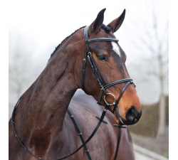 Filet Constance Horze poney au trait Noir