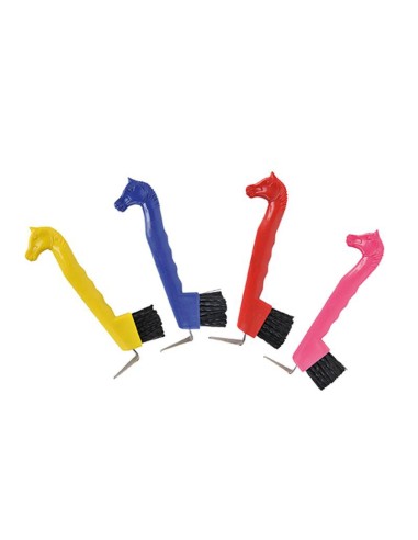 Cure pieds brosse tete de cheval