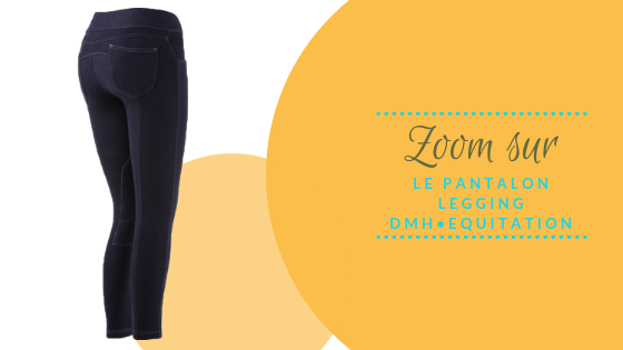 visuel en tête de blog zoom sur le pantalon DMH Equitation