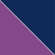 Navy/Violett