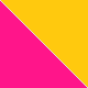 Fuchsia / Jaune